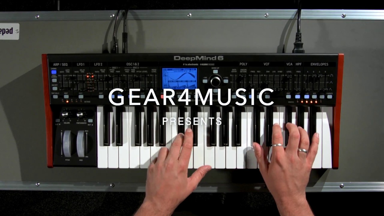 Behringer Deepmind 6 Synthesizer | Gear4music demo
