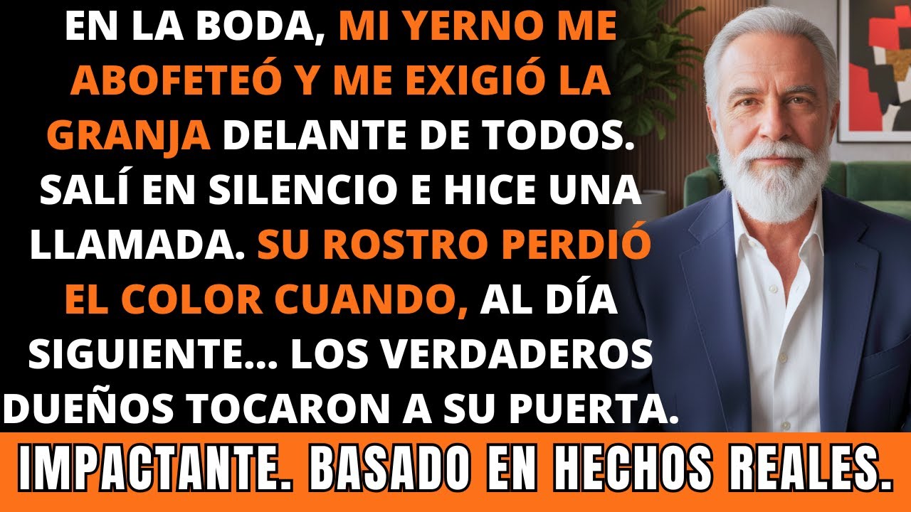 En la Boda de Mi Hija, Mi Yerno Me Exigió las Llaves de Mi Hacienda Ante Todos. Ese Día, Todo Cambió