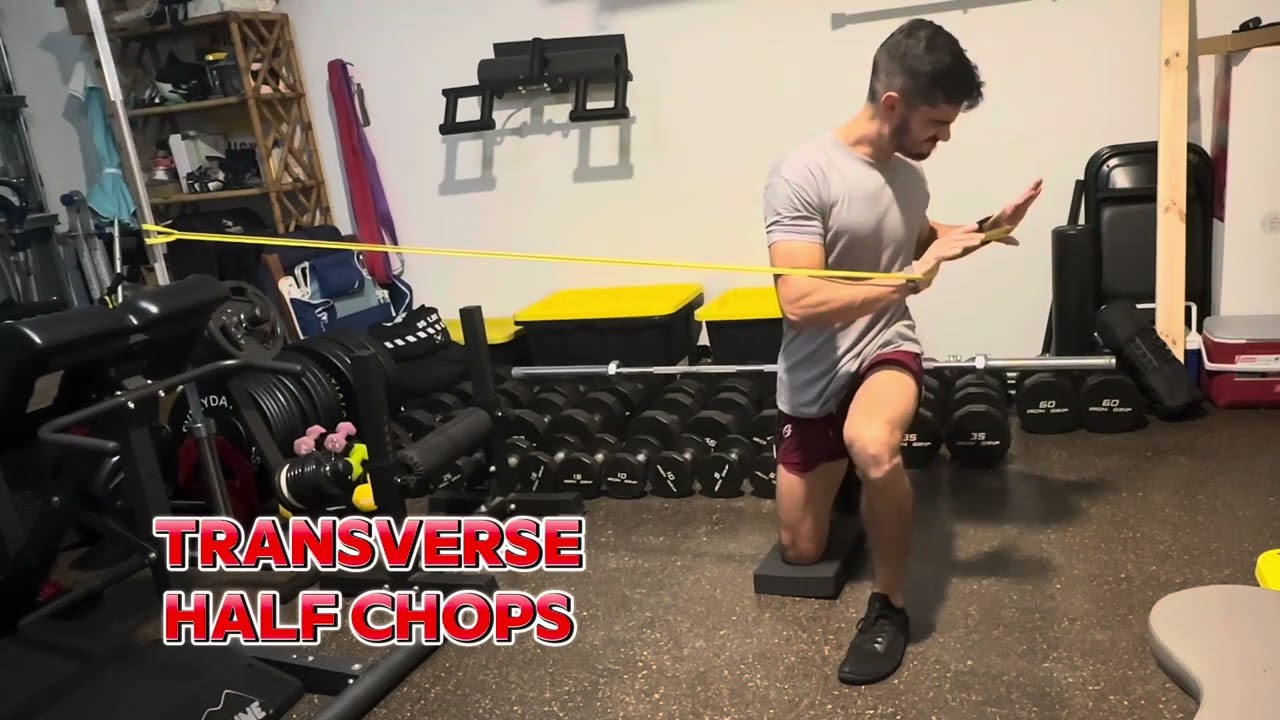 Half Kneeling Half Chop