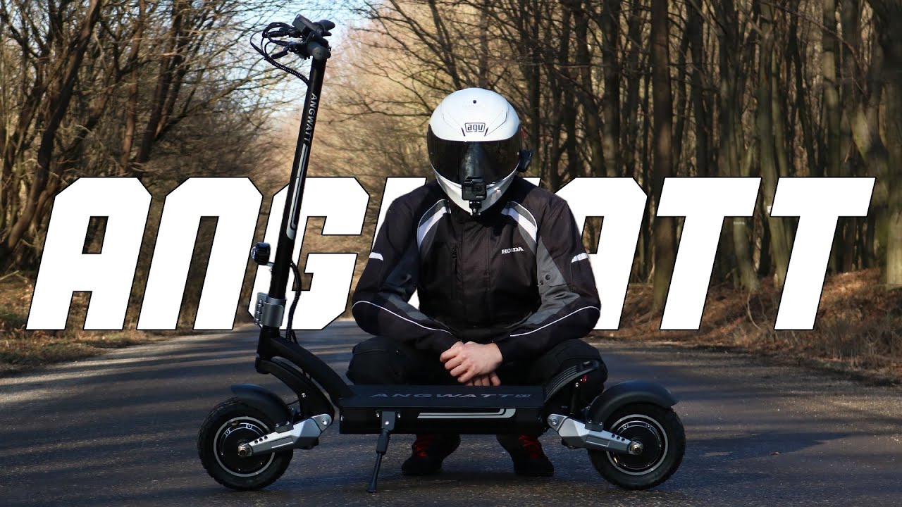 Angwatt X1 - Teszt | 70km/h-val repeszt ez az elektromos roller!