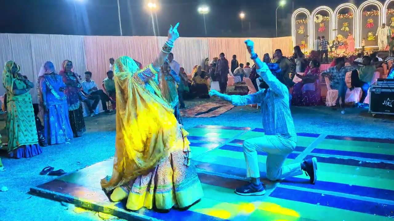 मीणावटी गीत पर पति पत्नी का शानदार डांस 😍 || छोरा तू दिल मांगे दिल्ली सू मीणावटी Song || #meenawati