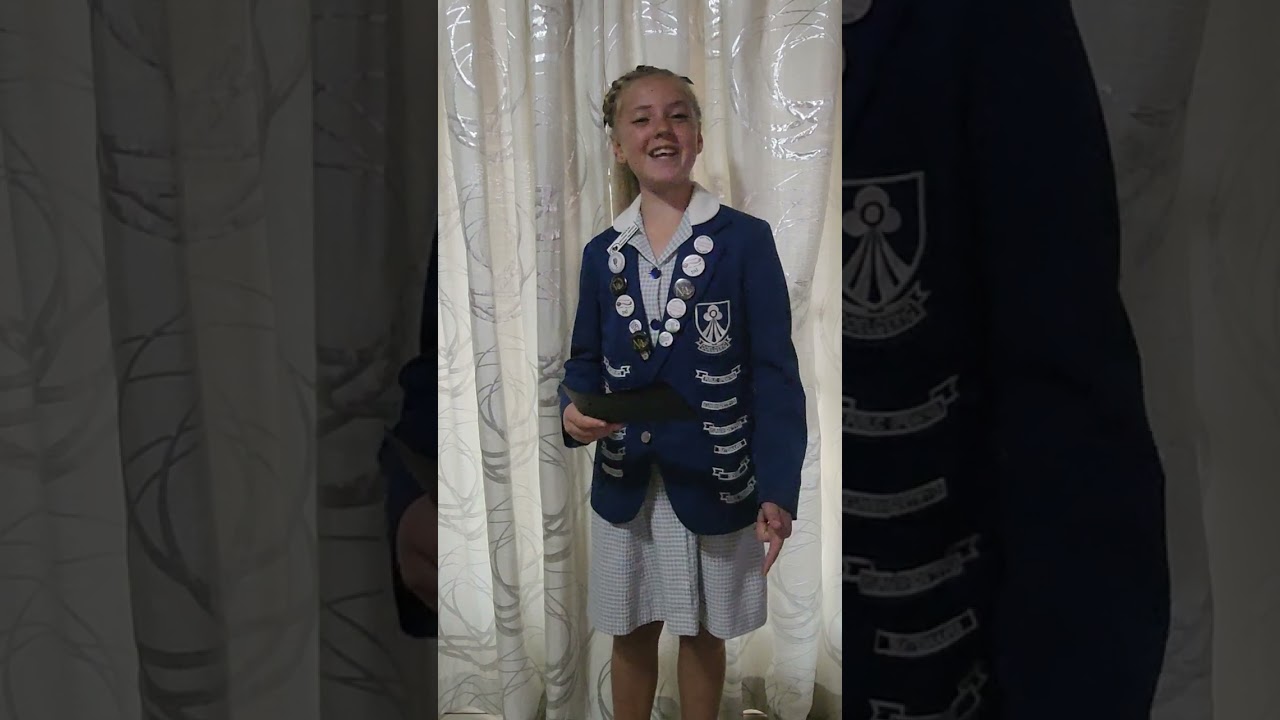 Jean-Miné Brits,  Gr. 6,  Laerskool Van Riebeeckpark