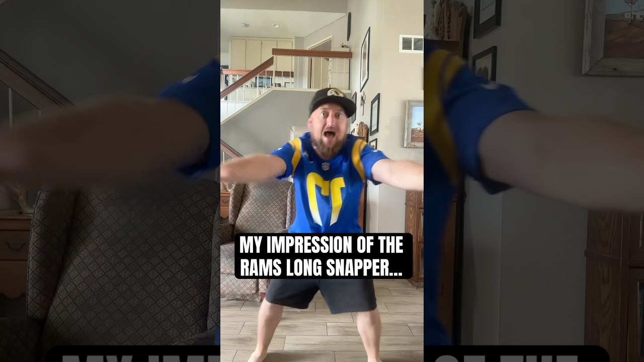 ВПЕЧАТЛЕНИЯ ОТ RAMS LONG SNAPPER #larams #philadelphiaeagles #nfl #djhuntsofficial #comedy #wtf
