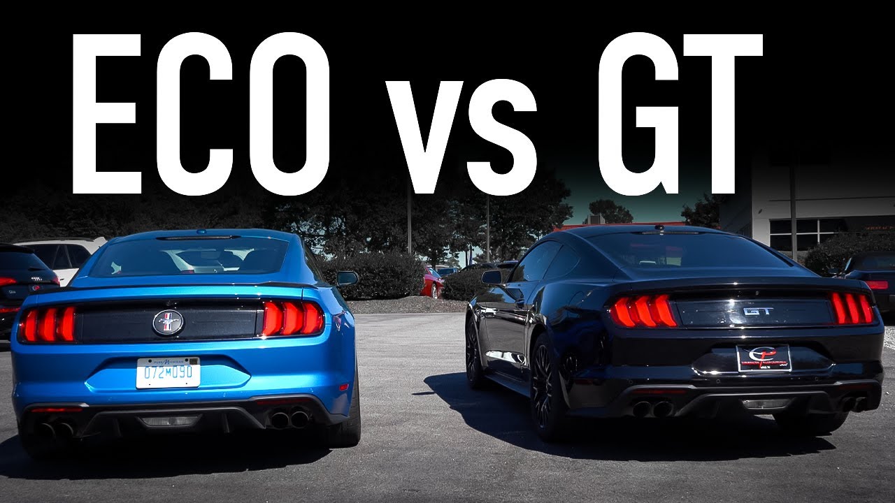 Ford Mustang Ecoboost vs GT...Twice The Cylinders, Twice As Good?