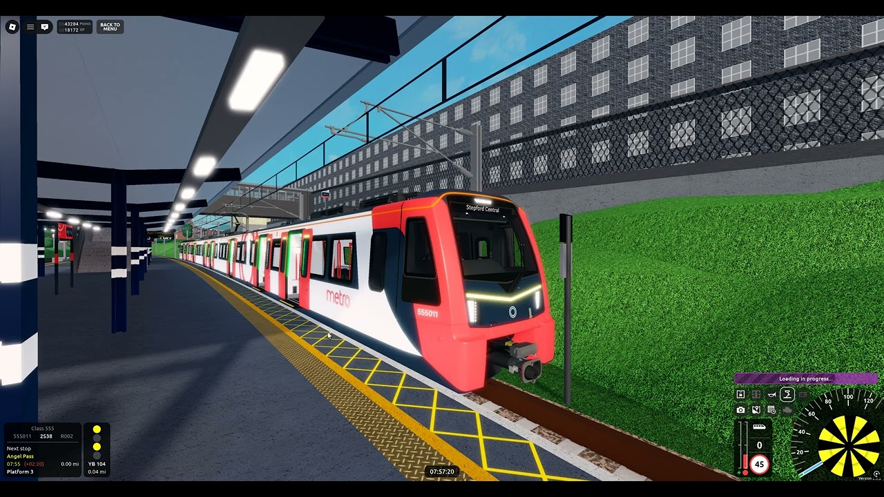 Roblox SCR v2.3.2 R002 Port Benton➡️Stepford Central (Class 555/0)