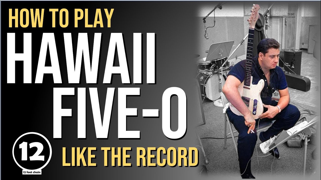 Hawaii Five-O — The Ventures | Урок игры на гитаре