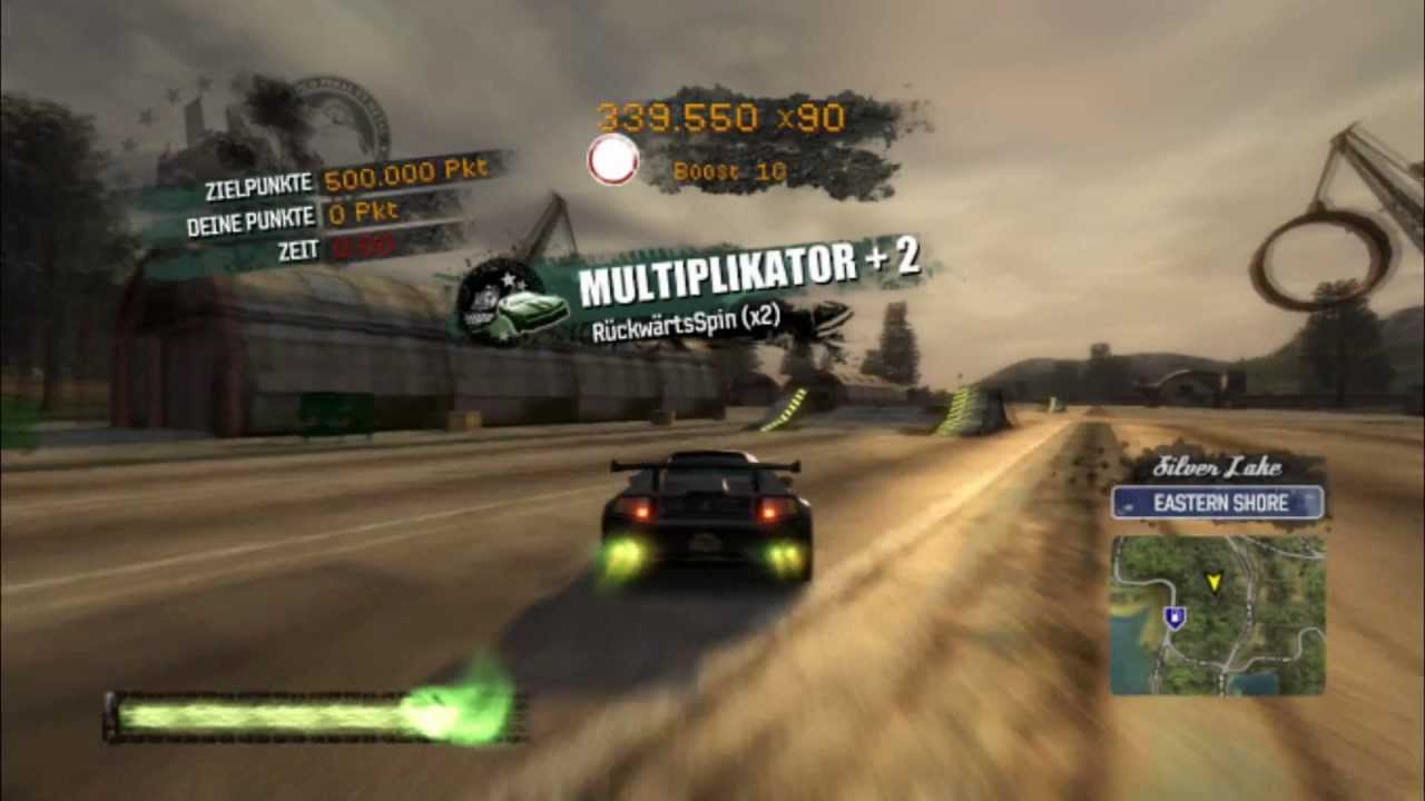 Burnout Paradise - 4 Minute Stunt Run Challange Vol. 1