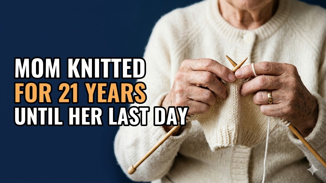 Mom sent sweaters for 21 years - I didn’t understand why until she asked this question.