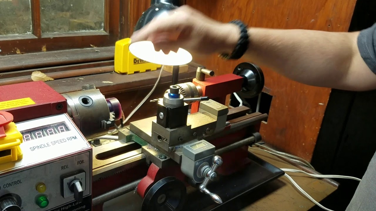 Microlux Lathe 7 x 14 ,  Chinese Lathe, Harbor freight Lathe, Mini Lathe
