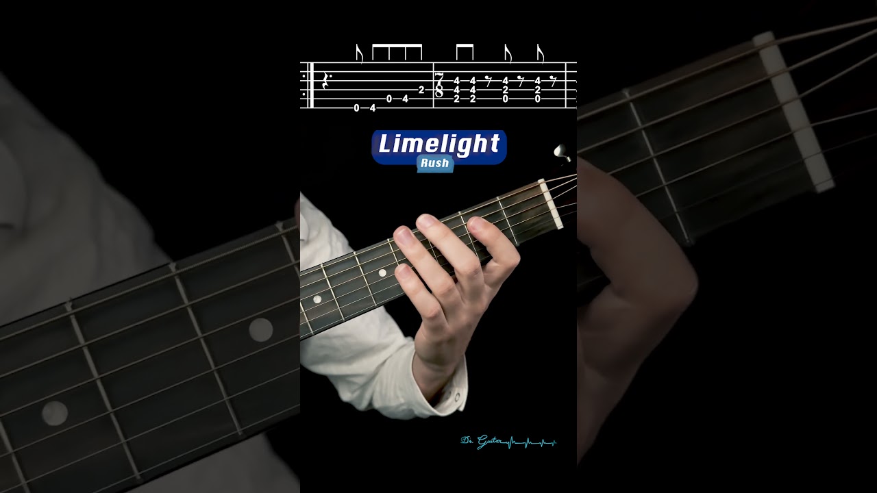 Limelight (Intro) - Rush | TABS Tutorial - Dr. Guitar