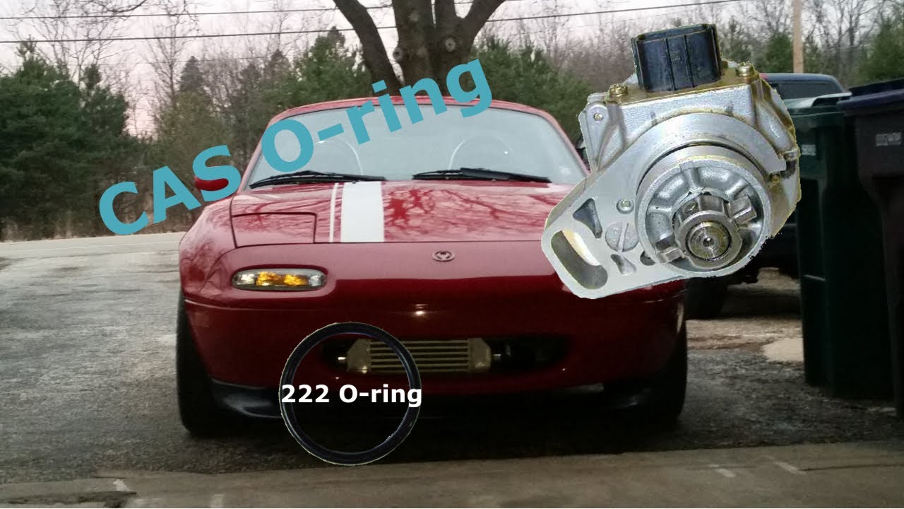 Na Miata CAS O-ring replace
