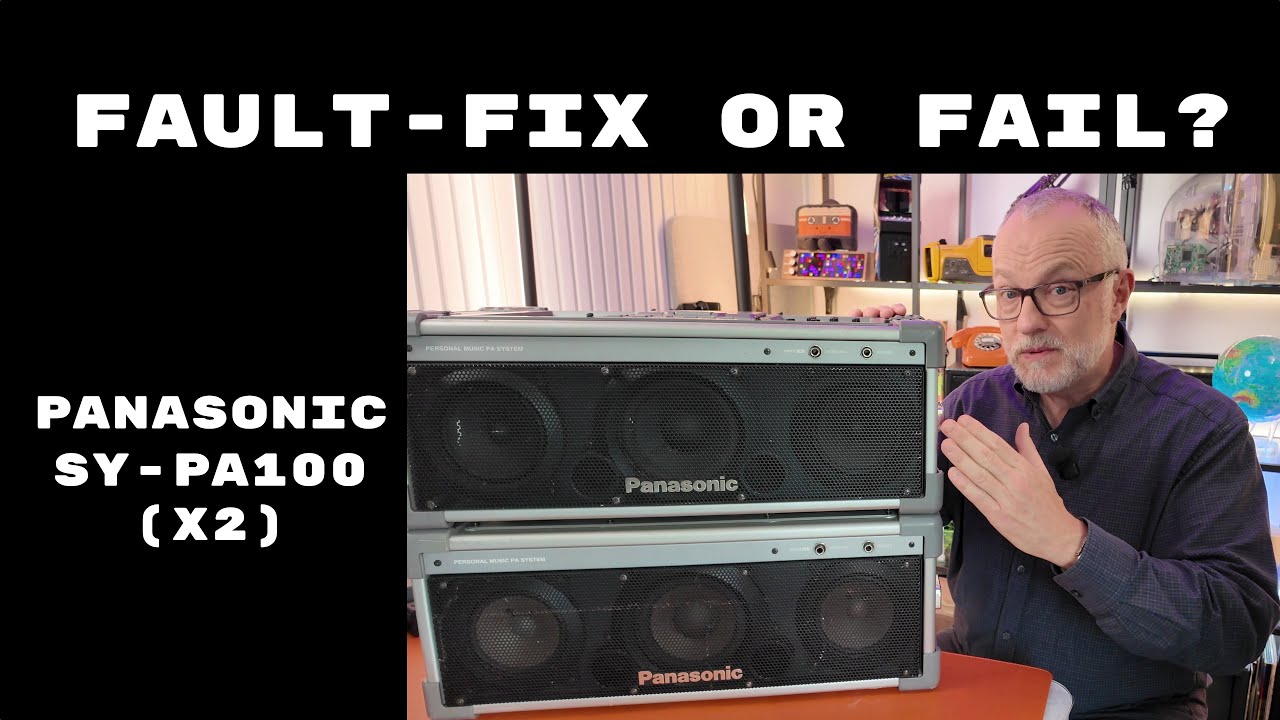 Bring that beat back? Panasonic SY-PA100 repairs cont.