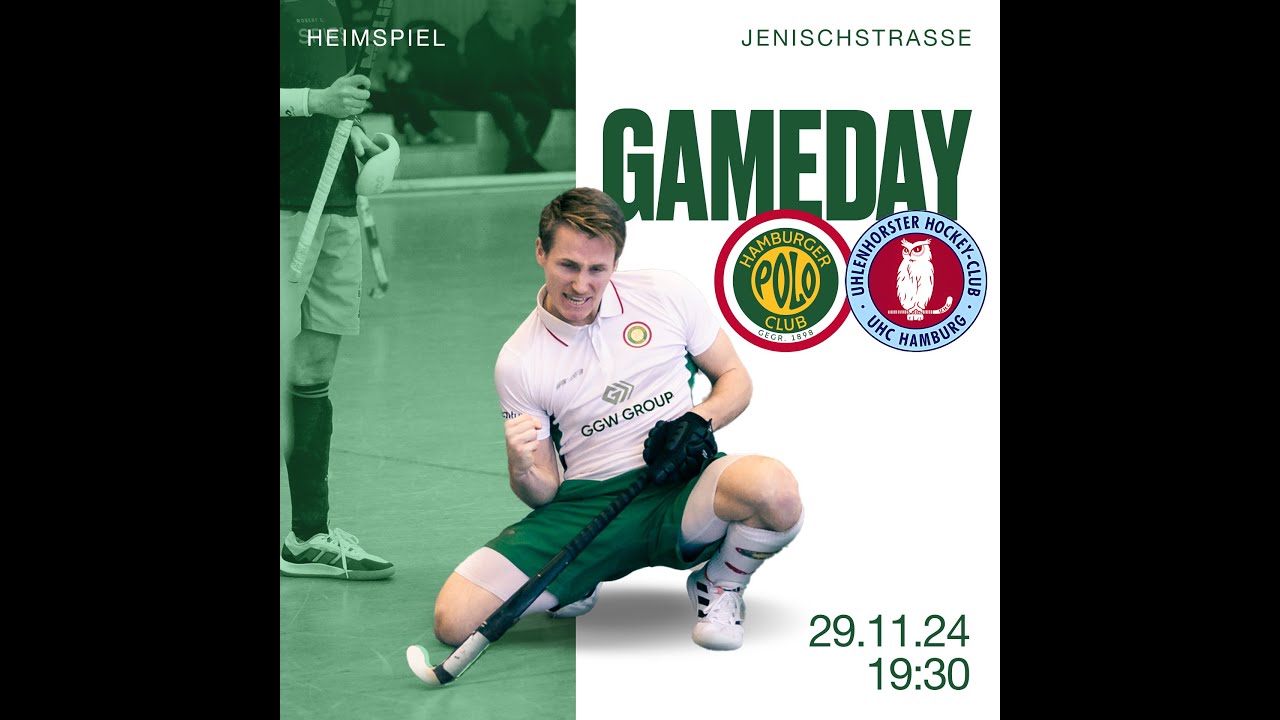 Hallenhockey 1. Bundesliga Herren: Hamburger Polo Club – UHC Hamburg