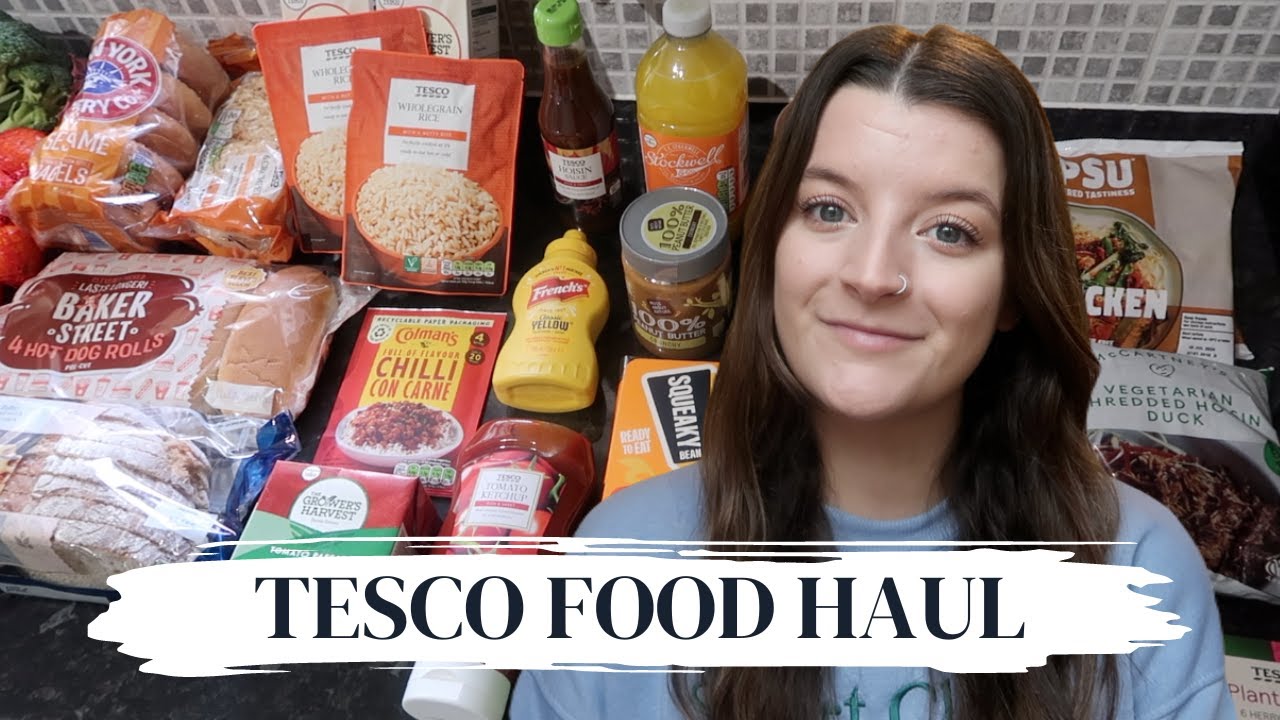 TESCO WEEKLY FOOD SHOP // Vegan Food Haul