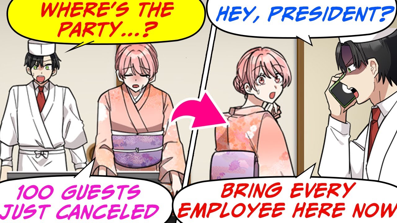 The Client's Exec Canceled 100 Reservations! So, I Called the Boss to Save Her... [RomCom Manga Dub]