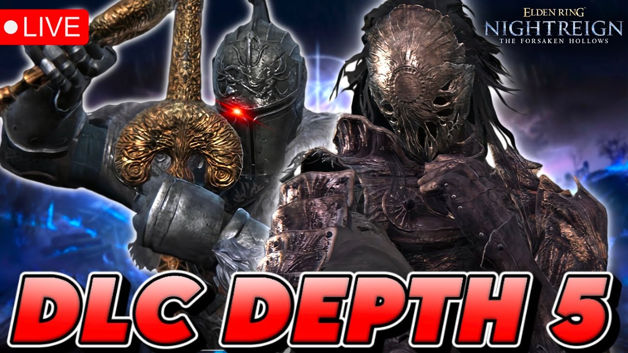 DLC DEPTH 5 9999→ - RANKED SOLO QUEUE..NO DODGING! - 1611 WINS  | Elden Ring Nightreign