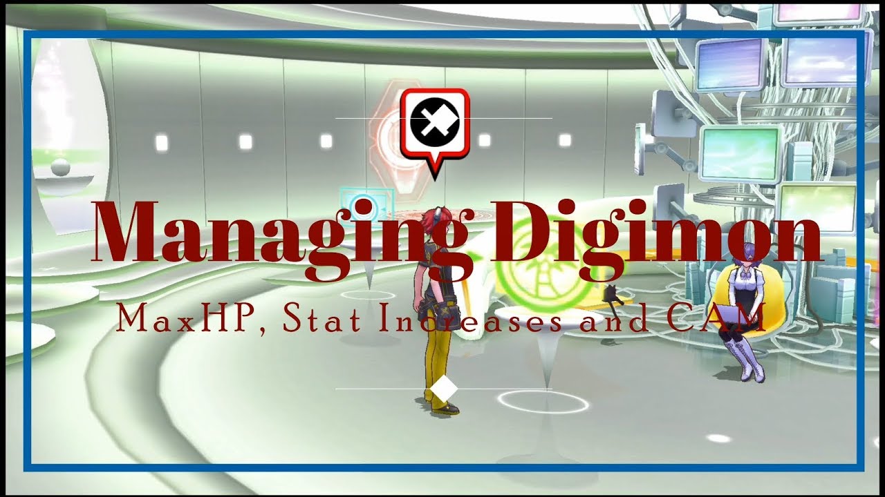 Managing Digimon MaxLv and Stats