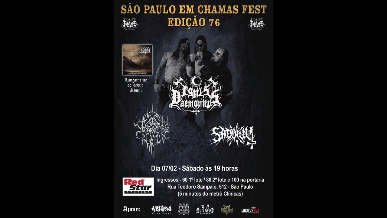 Ignis Daemonicus: Intro + A Escuridão que nos Atrai [Live 76ª São Paulo em Chamas Fest - 2026].