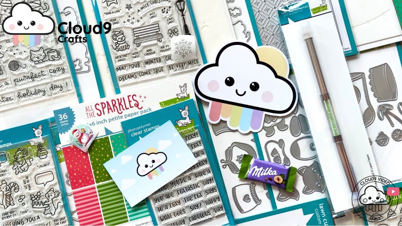 UNBOXING the Lawn Fawn Winter 2025 Release