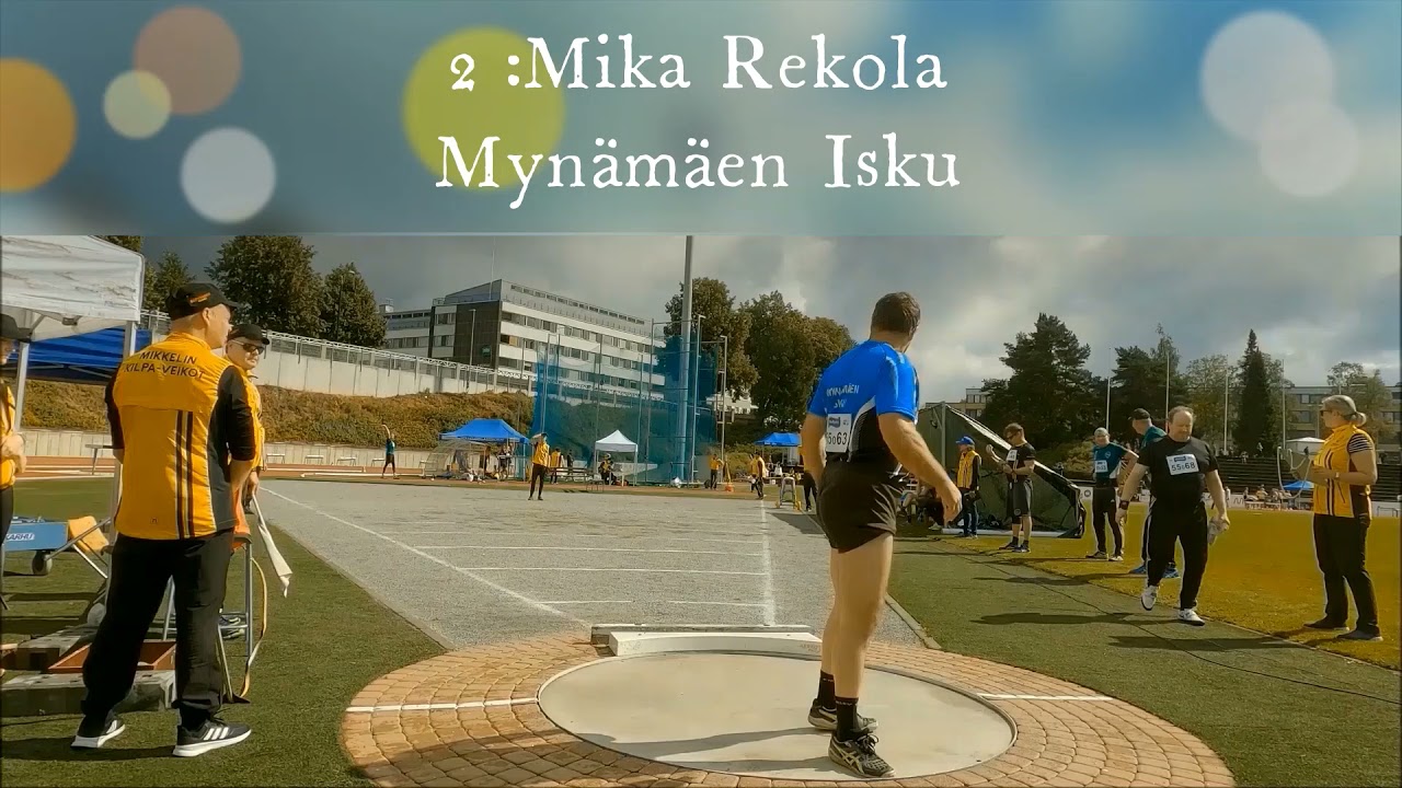 (SAUL) SM-2021 Mikkeli- M55 Kuulantyöntö