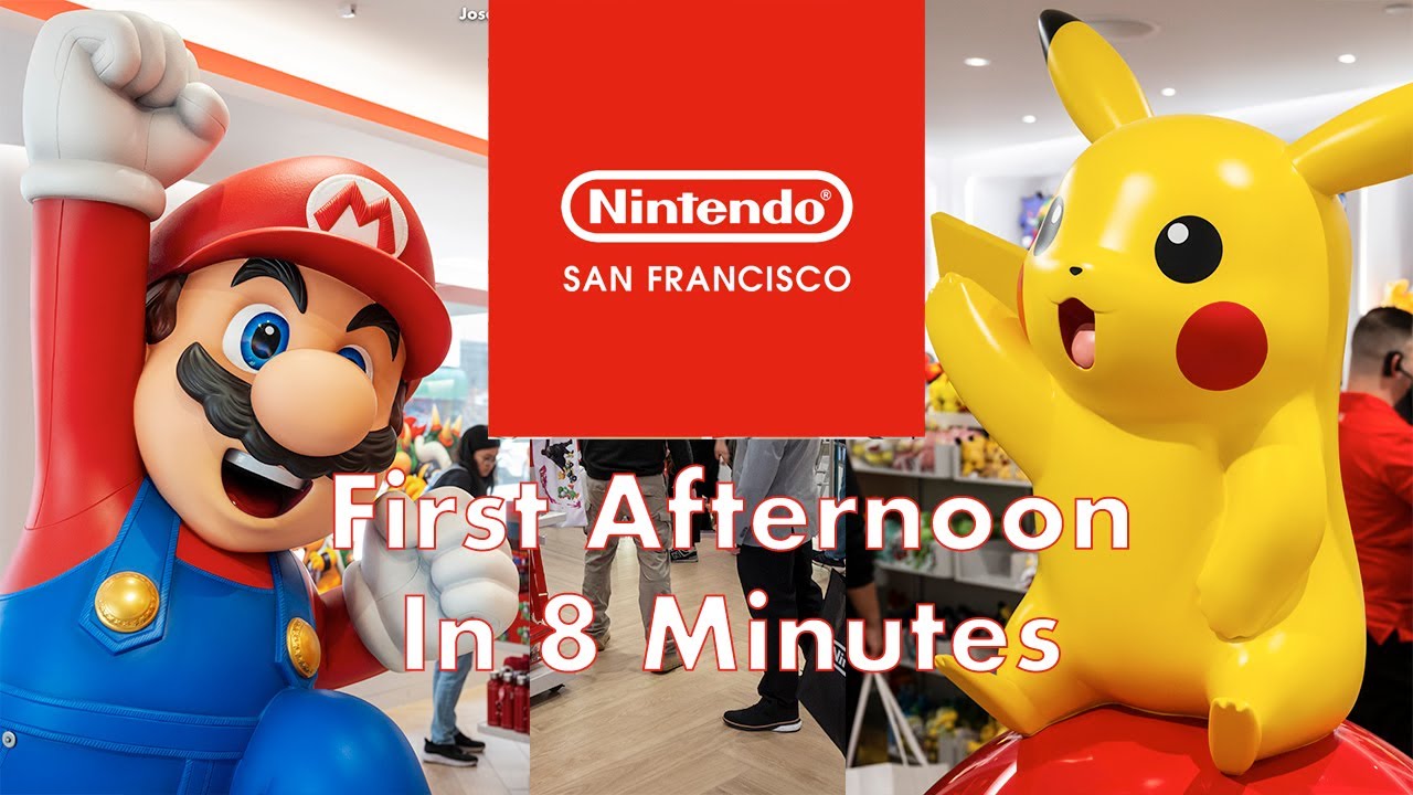 Nintendo San Fransisco's First Afternoon In 8 Minutes