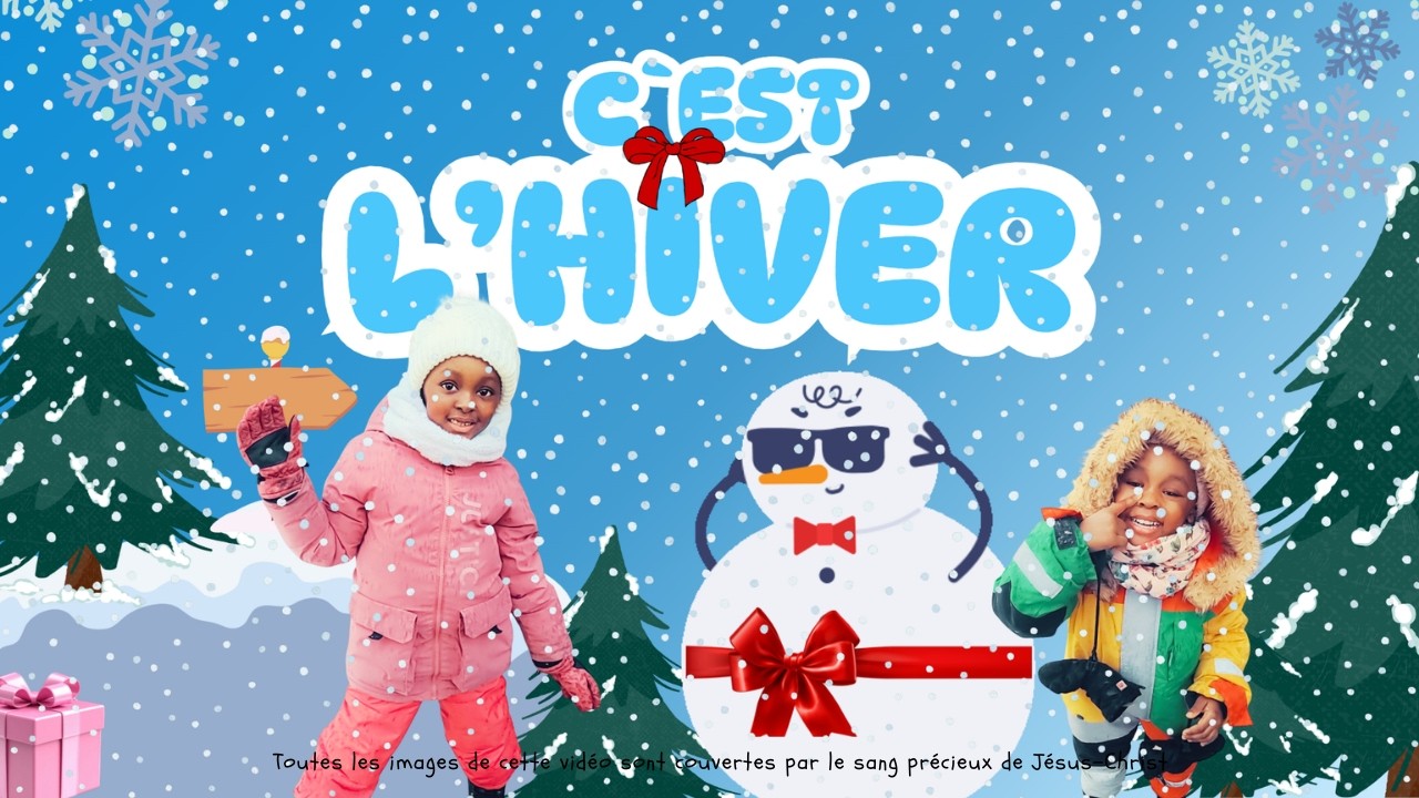 C’est l’hiver - Apprendre la saison d’hiver -Leinkah et Akelah | Vidéo éducative enfants | ChaatyJAE