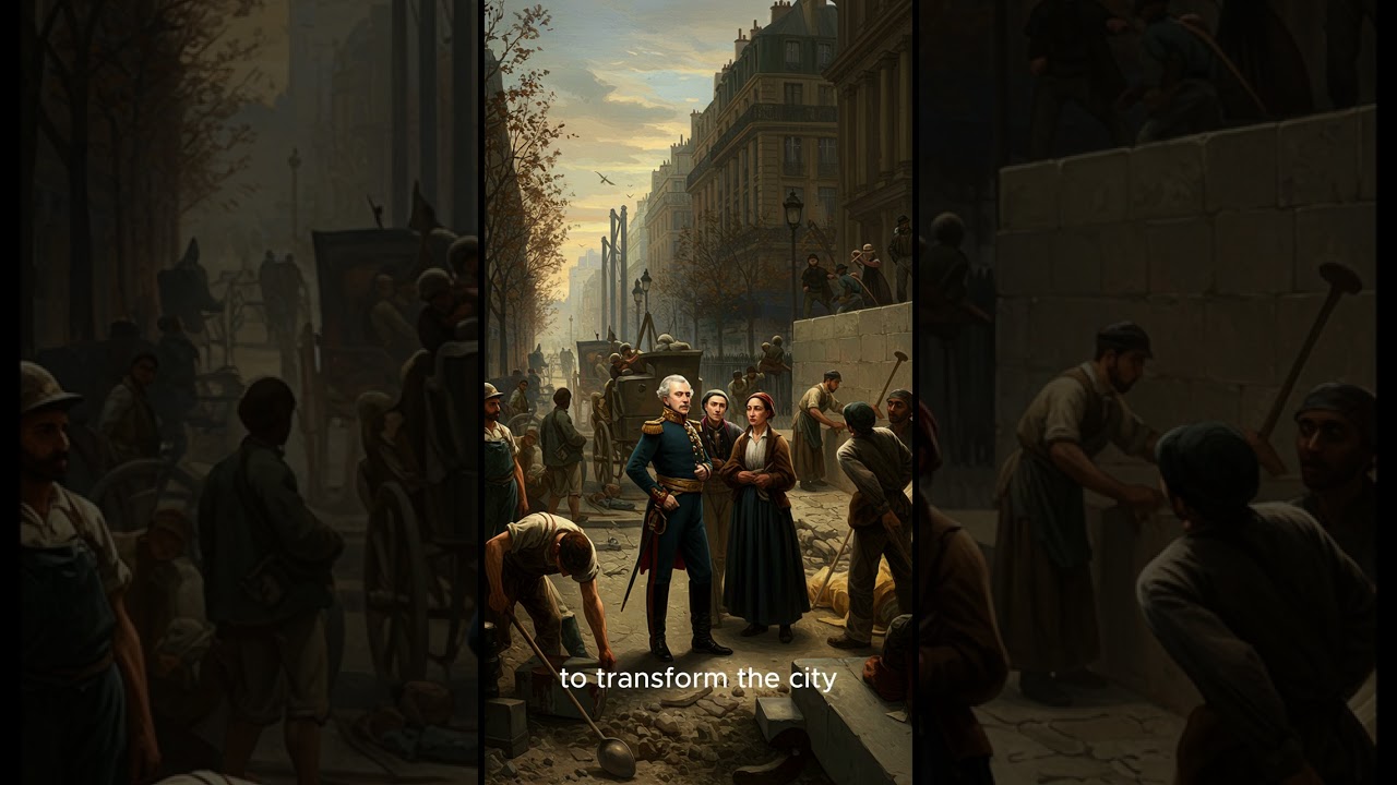 How Haussmann Rebuilt Paris #history #paris #rebuilidng