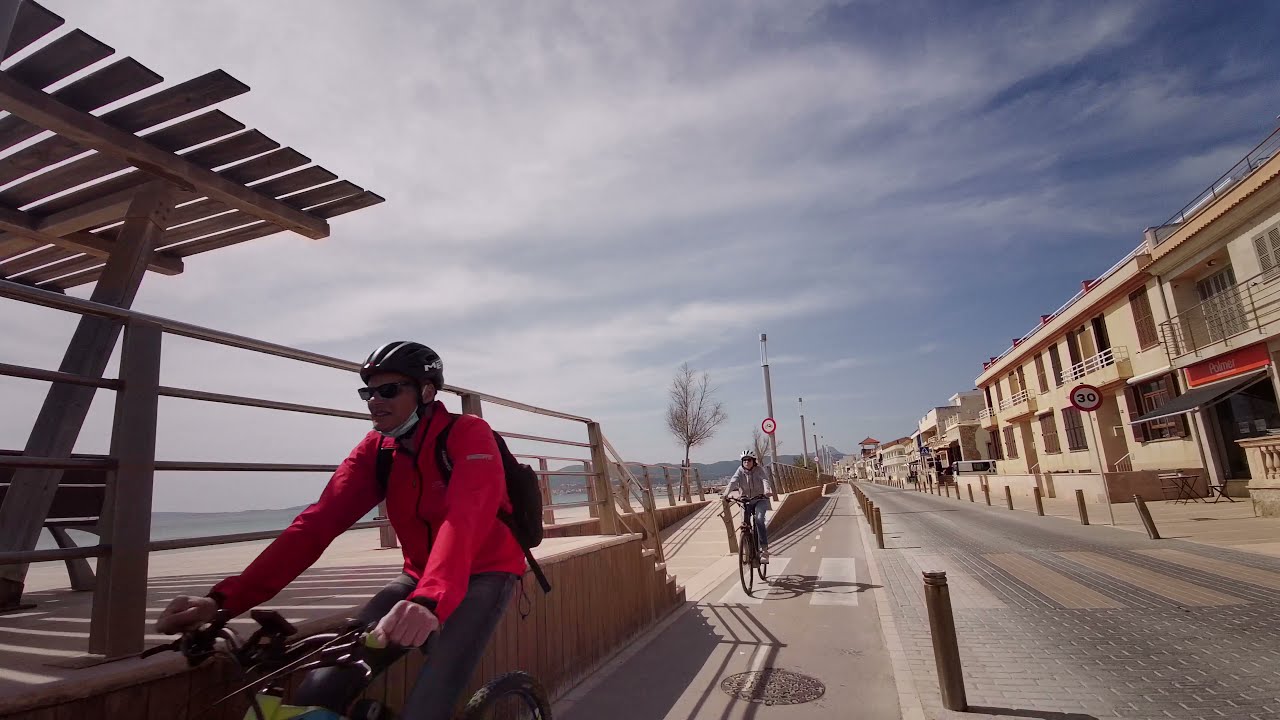 Teil 2 von 3: Radtour von der Playa de Palma (Ballermann) zum Hafen Palma de Mallorca
