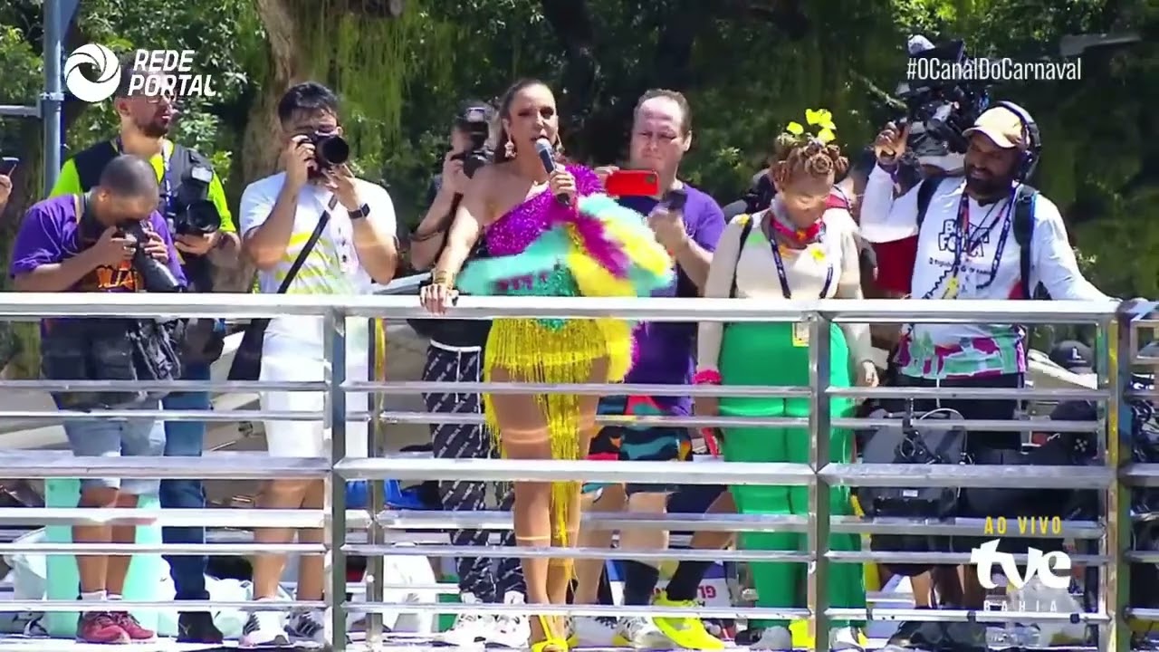 Ivete Sangalo no Carnaval de Salvador Ao Vivo na Terça - 13/02/2024