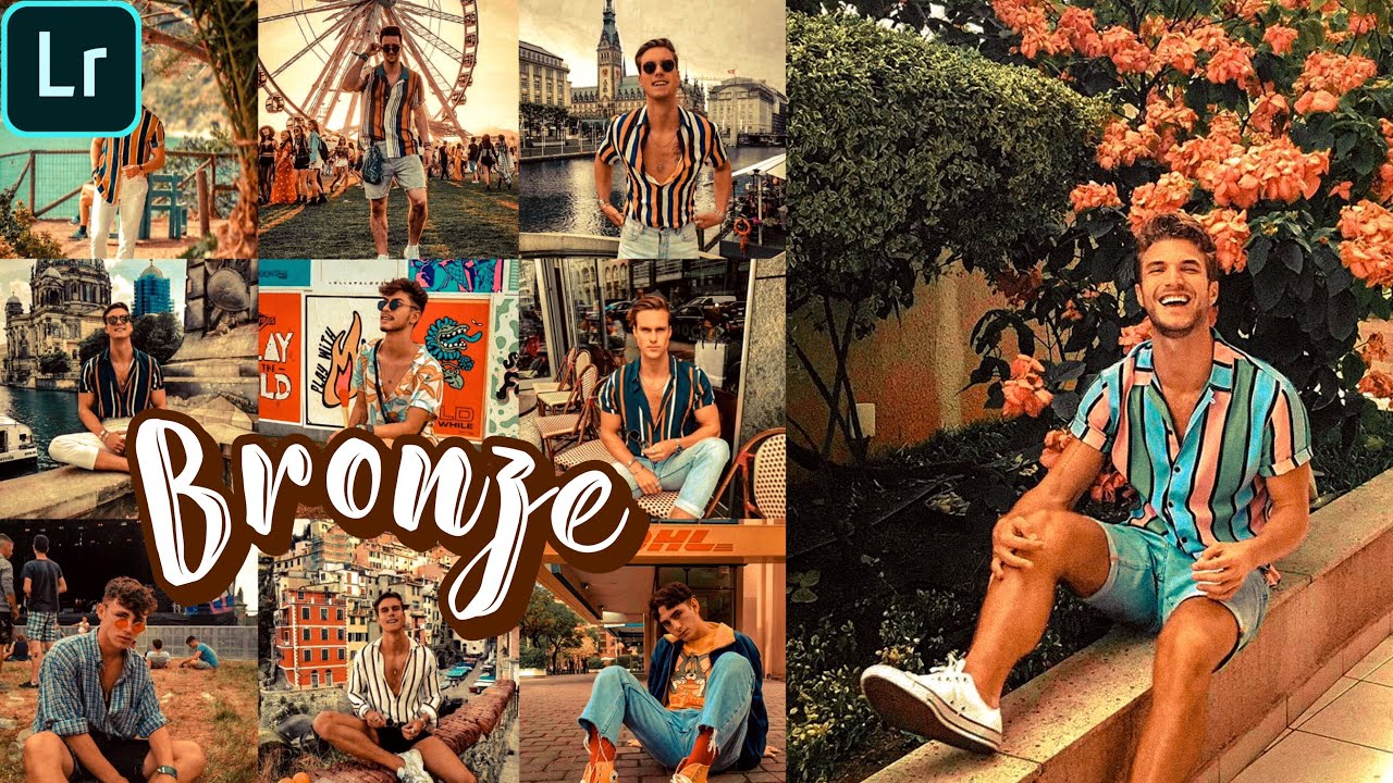 Lightroom Mobile Presets Free DNG | Free Lightroom Preset Tutorials | Warm Bronze Preset