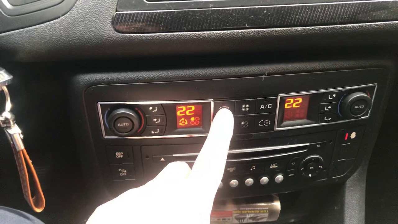 Dijital Klima Kullanımı Citroen C5