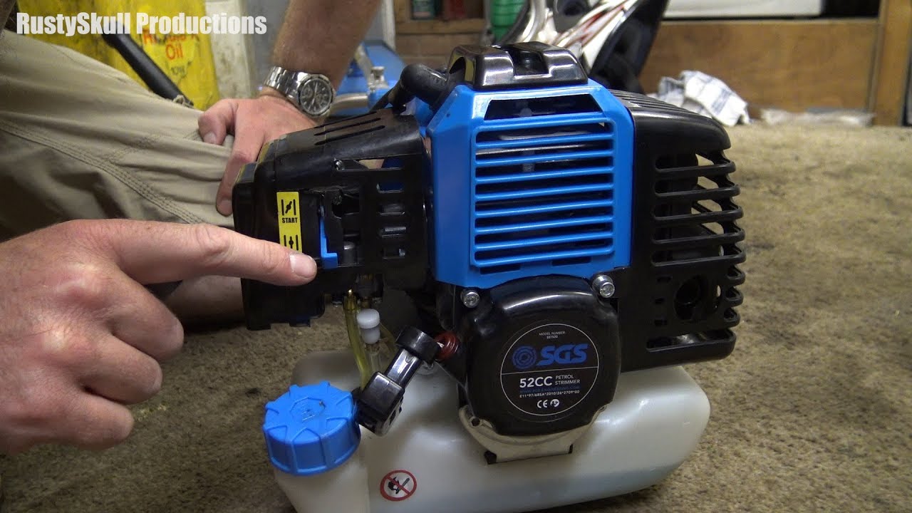 Small Engine Won't Run Without Choke - RustySkull Productions