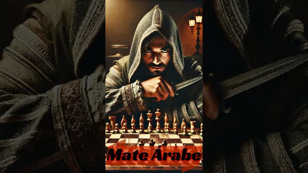 Mate &Aacute;rabe: Patr&oacute;n de mate muy antiguo y clave. #shorts  #chess #ajedrez #principiantes