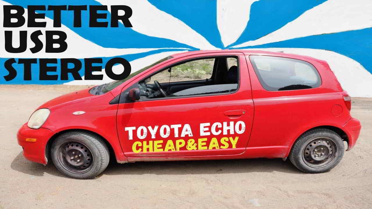 TOYOTA ECHO BEST CAR STEREO for 35$ | REMOVAL and INSTALLATION