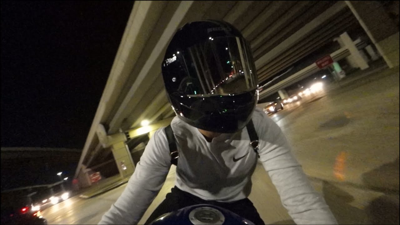 Yamaha R6 Chill Night Ride | Stock Exhaust and Wind