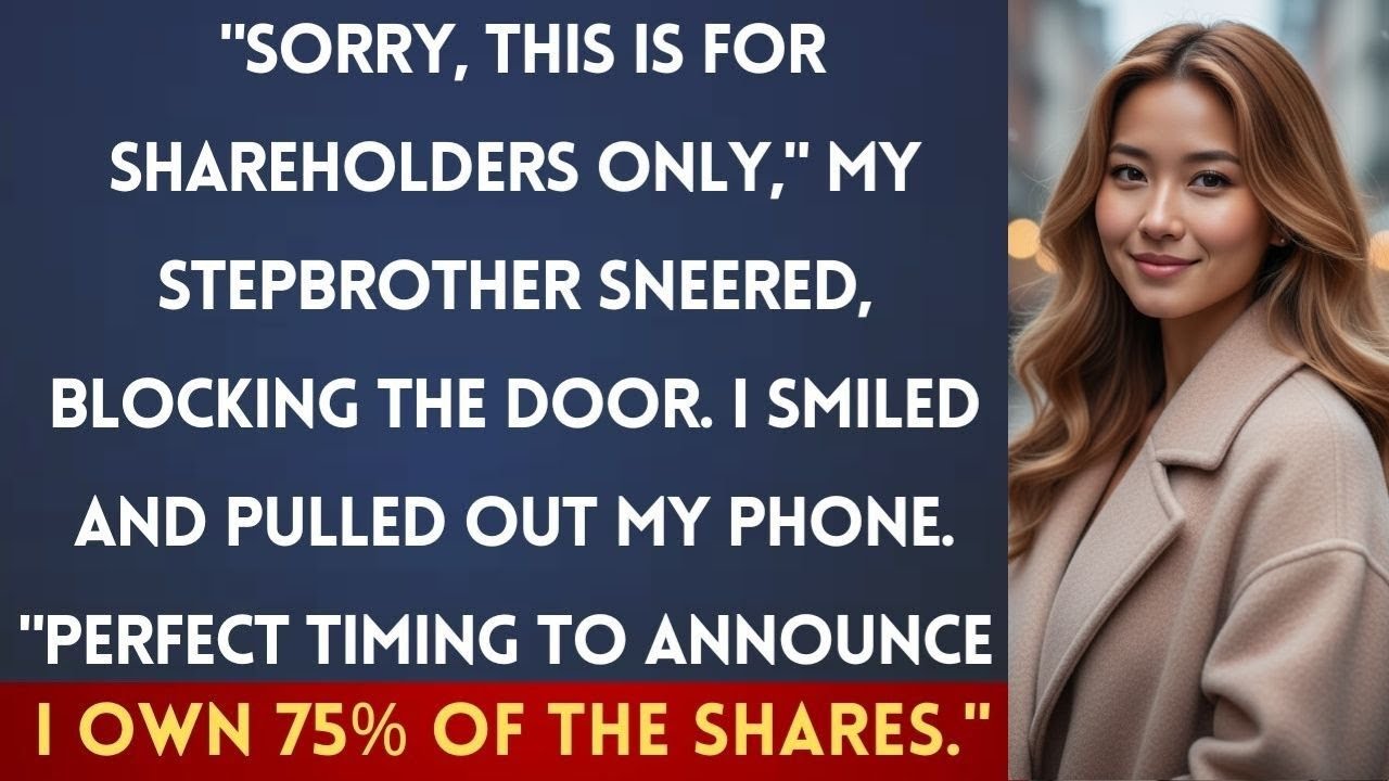 They Excluded Me From The Board Meeting—So I Showed Them Who Really Owned The Company