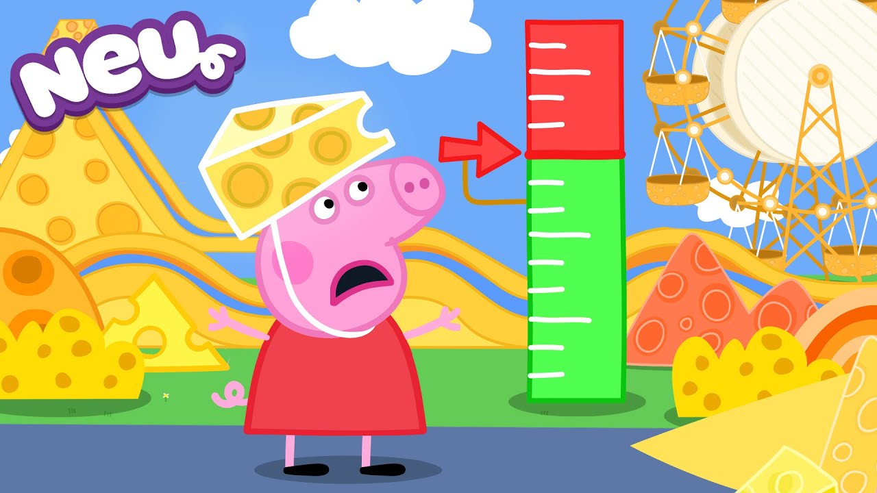 Peppa-Wutz-Geschichten 📏 Das Gro&szlig;e Fahrgesch&auml;ft 🎢 Videos f&uuml;r Kinder