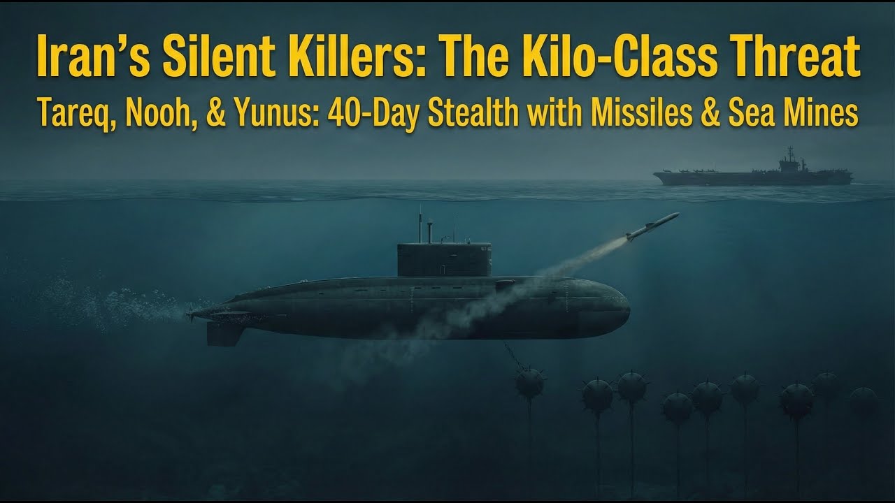 Iran&rsquo;s Silent Sentinels: The Undersea Might of Kilo Submarines,  Nooh, Younis and Tariq