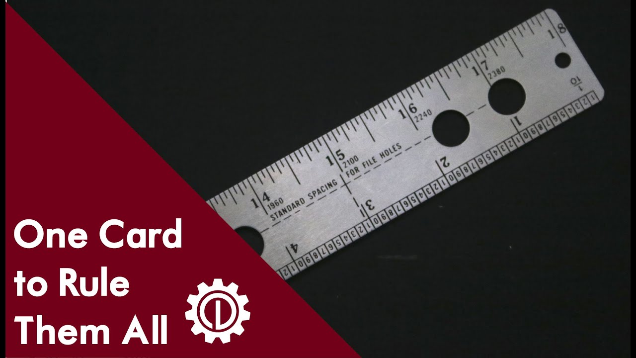 Business Forms Ruler: Relic of a Lost Age of Computing
