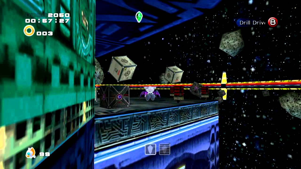 Sonic Adventure 2: Миссия Mad Space №1 &mdash; ранг A
