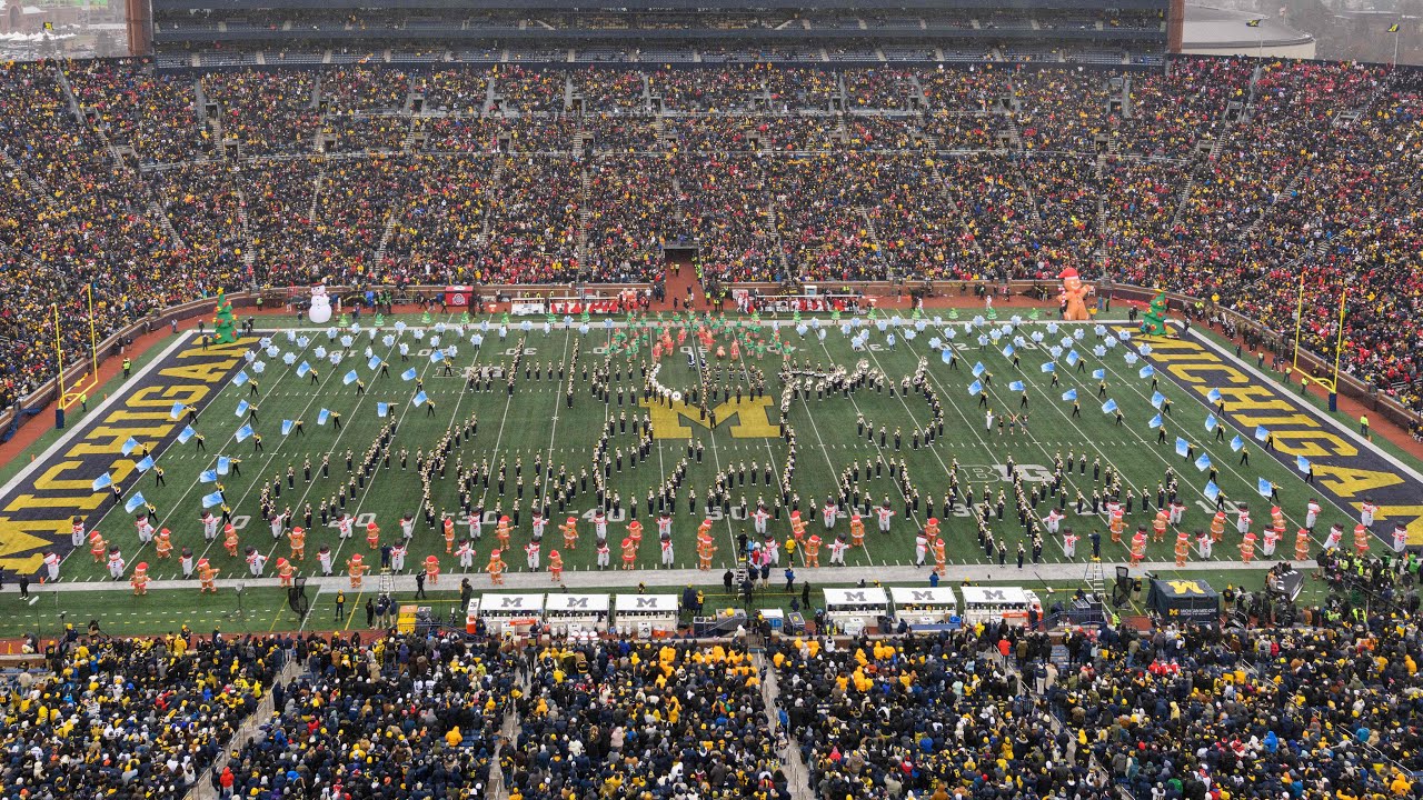 It’s the Holidays, Charlie Brown! (HC) - Nov. 29, 2025 - Michigan vs OSU - Michigan Marching Band