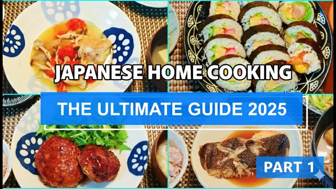 Every Japanese Home Cooking Recipe I Made (Jan - Jun 2025) Part 1