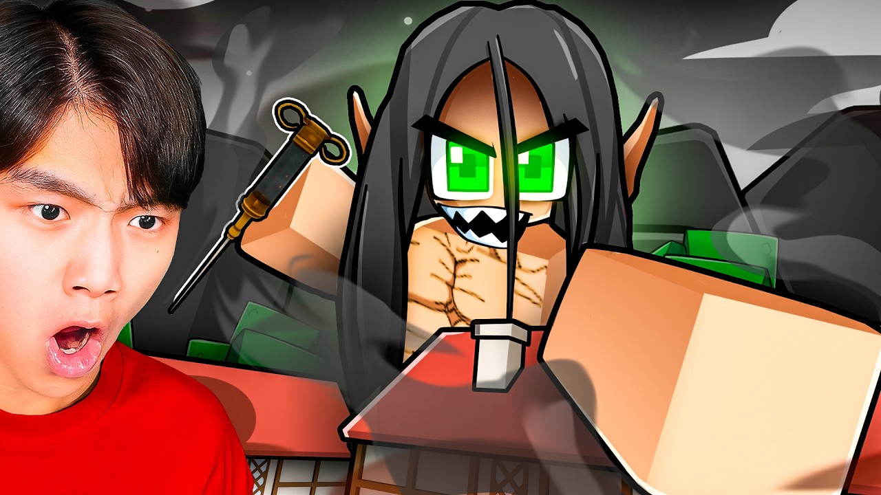 Разблокировка 0,1% ATTACK TITAN в Roblox AOT