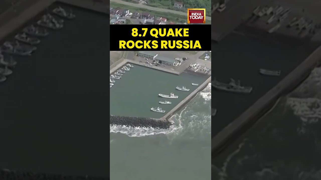 #earthquake #russiaearthquake 8.7-Magnitude Quake in Russia Sparks Tsunami Warnings Across Pacific