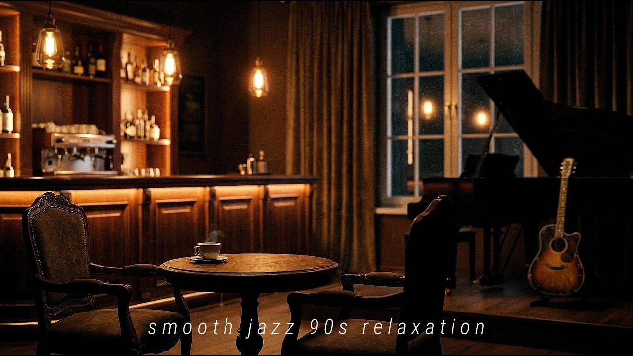 Winter Smooth Jazz 90s ❄️ Relaxing Instrumental Music for Study & Peaceful Mind