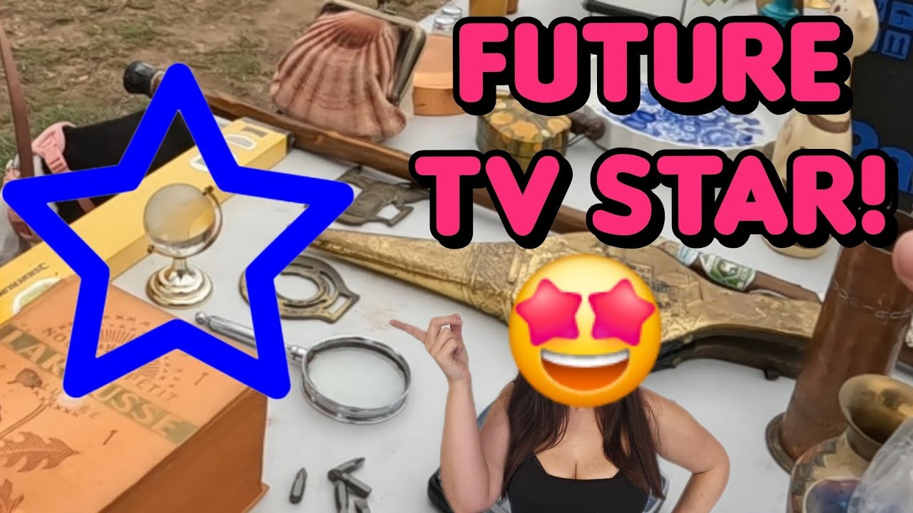 I sold a TV STAR! Selling at the car boot, flea market POV