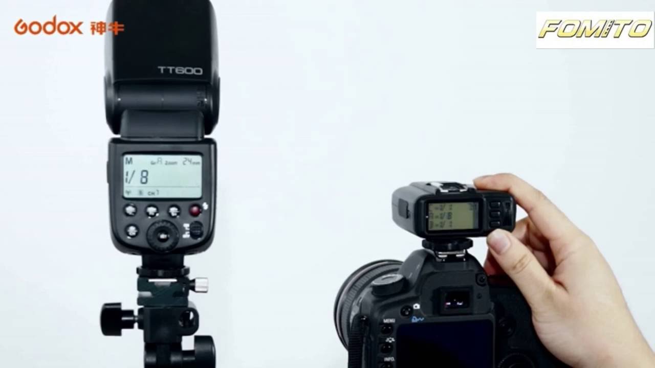 Fomito GODOX TT600 2.4G Operating Video