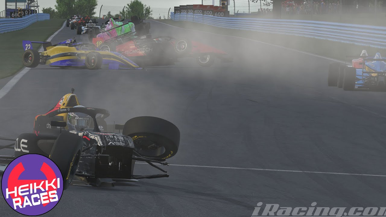 LEVANTAD EL PIE CO**NES (iRacing / Watkins Glen / F4) || Heikki360ES