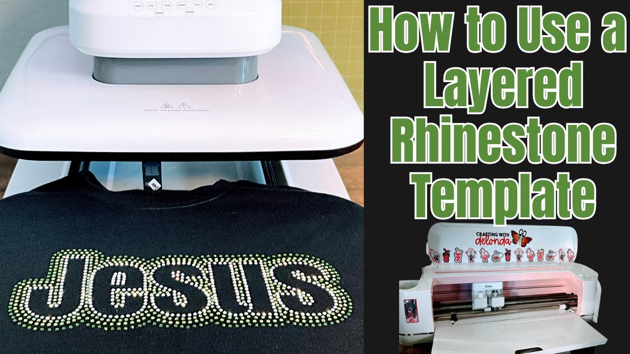 Make Your Own AMAZING Rhinestone Shirt with this Template