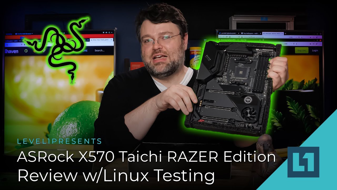 ASRock X570 Taichi RAZER Edition - Full Review w/Linux Testing